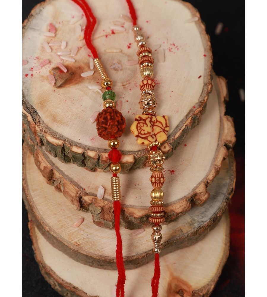 YouBella Rakhi Combo for Brother (Multi-Colour) (YBRK_70)